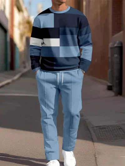 Men's Round Neck Casual Sports